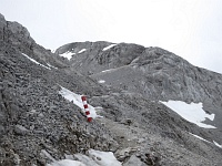 Bergsteig zum Gipfel