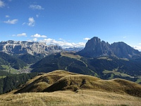 Gipfelblick auf den Langkofel