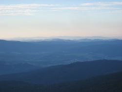 Blick vom Arbergipfel