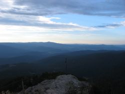 Ausblick vom Arbergipfel