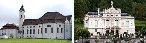 Wieskirche- Schloss Linderhof