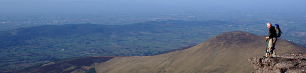 Blick vom Galtymore Mountain