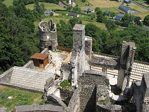 in der Burg